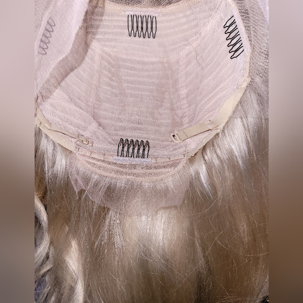 100% Human Hair Platinum Wig! 13×6 Lacefront! Brand New! - Picture 8 of 9